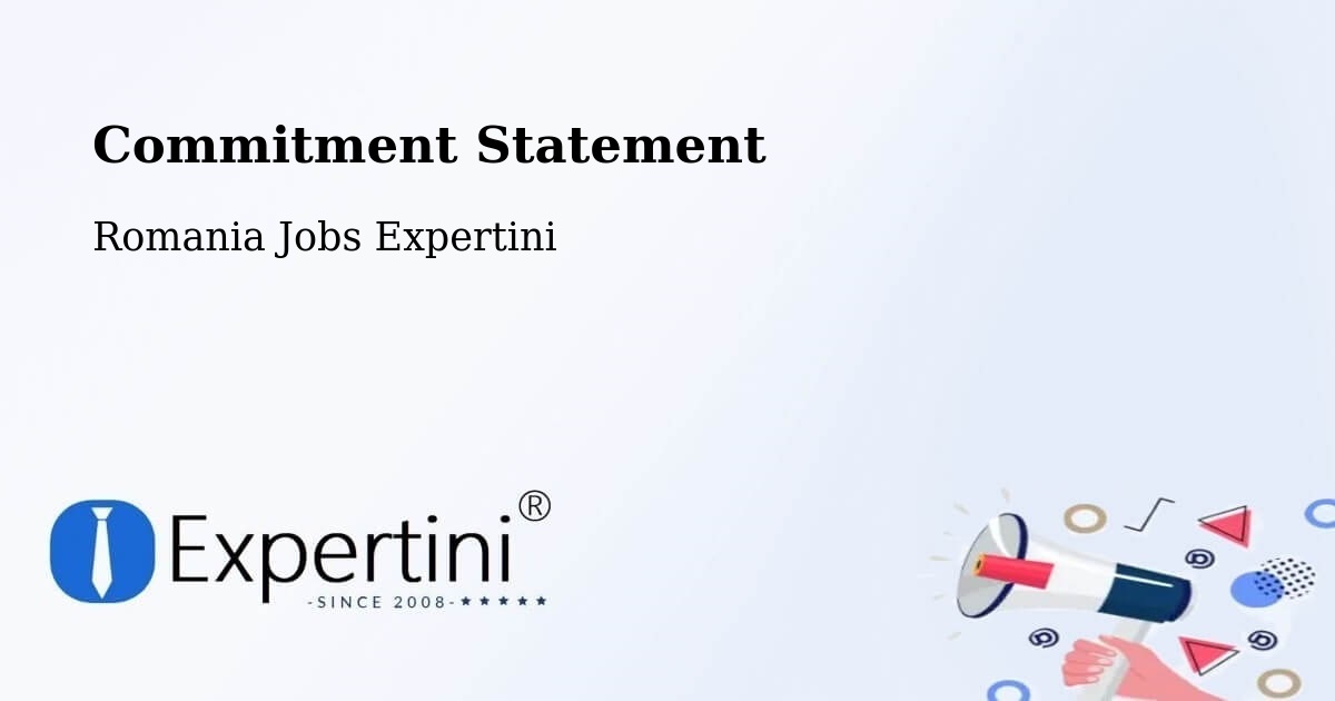 Corporate Commitment – Poseștii Pământeni - Romania Jobs Expertini